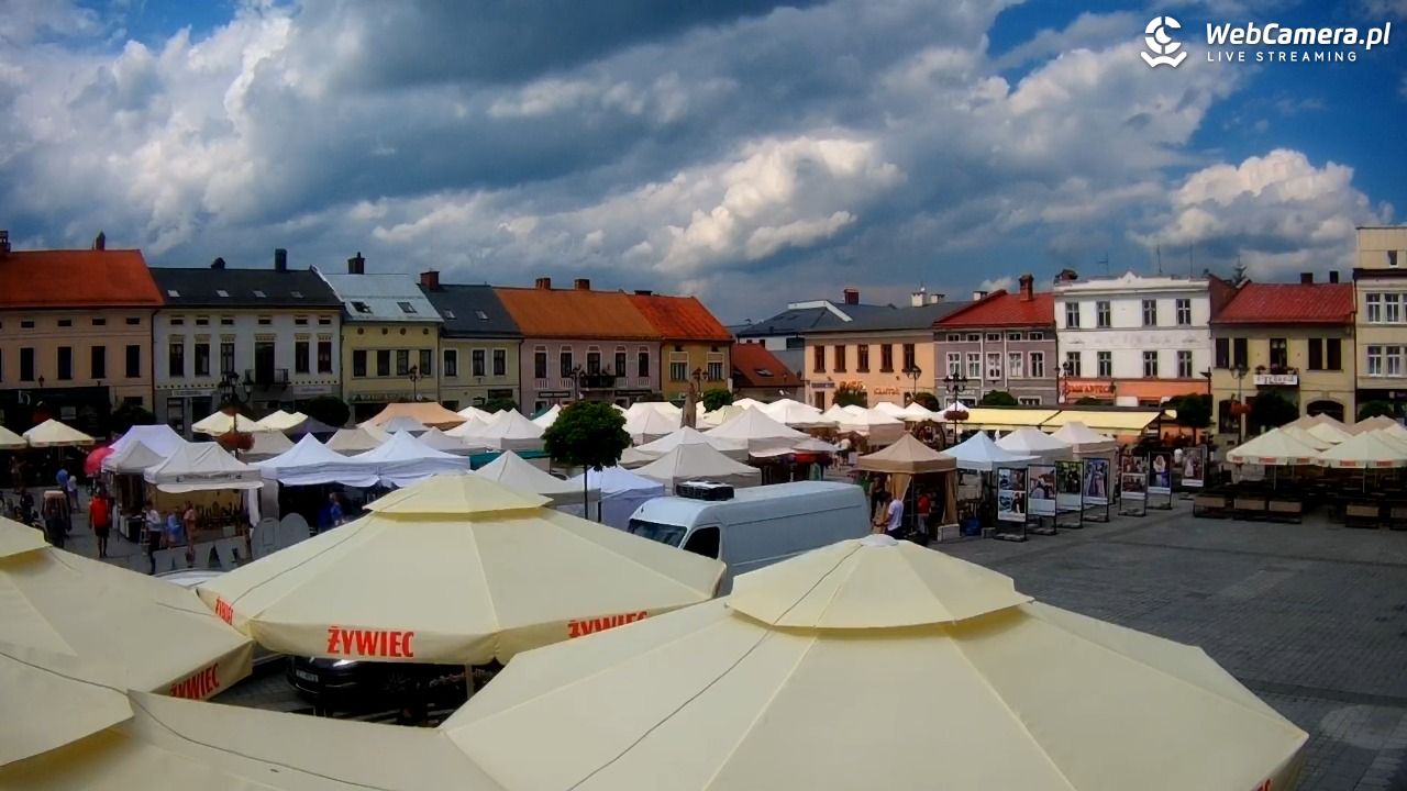 Żywiec - widok na Rynek - 19 lipiec 2026, 12:51