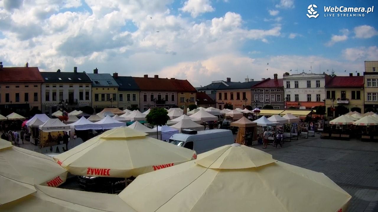Żywiec - widok na Rynek - 19 lipiec 2026, 14:54