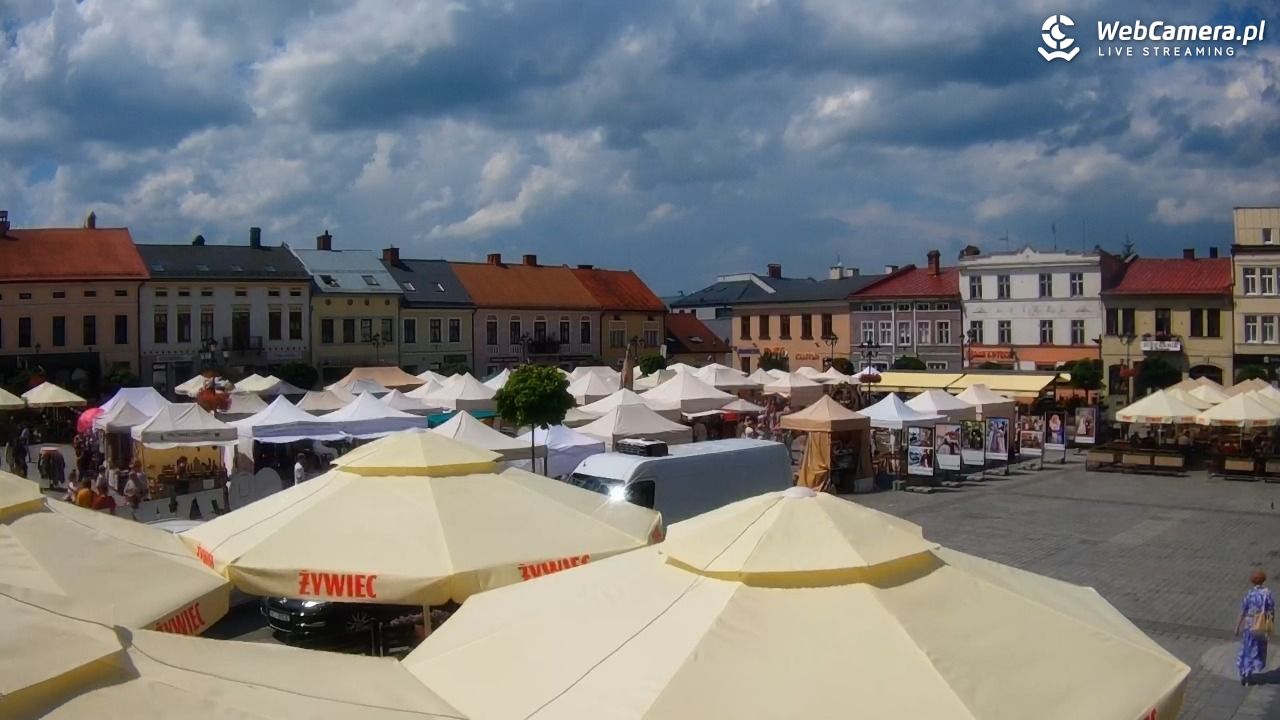Żywiec - widok na Rynek - 19 lipiec 2026, 13:57