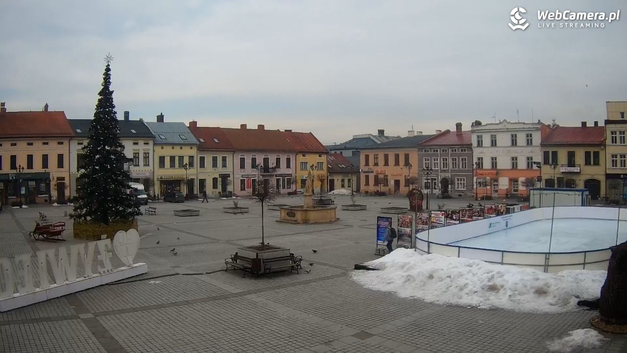 Żywiec - widok na Rynek - 22 styczeń 2026, 09:41