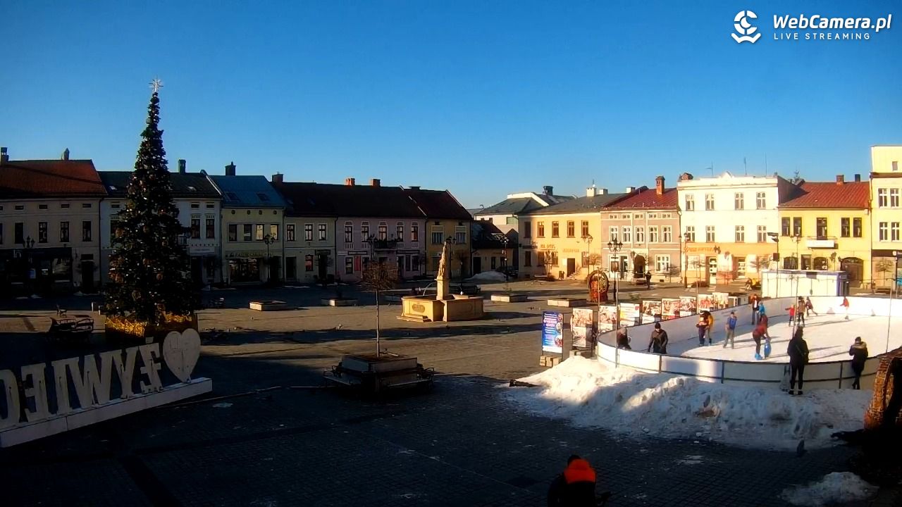 Żywiec - widok na Rynek - 18 styczeń 2026, 13:12