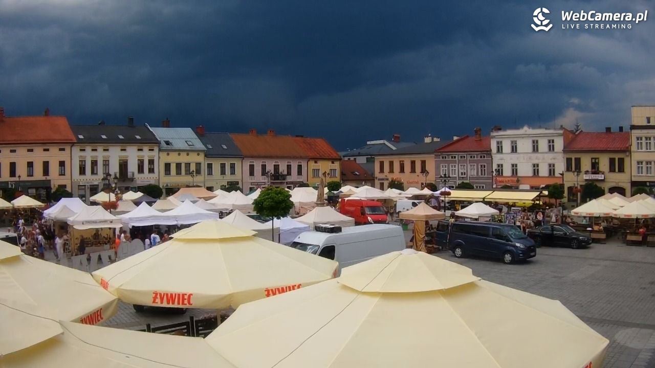 Żywiec - widok na Rynek - 19 lipiec 2026, 15:59