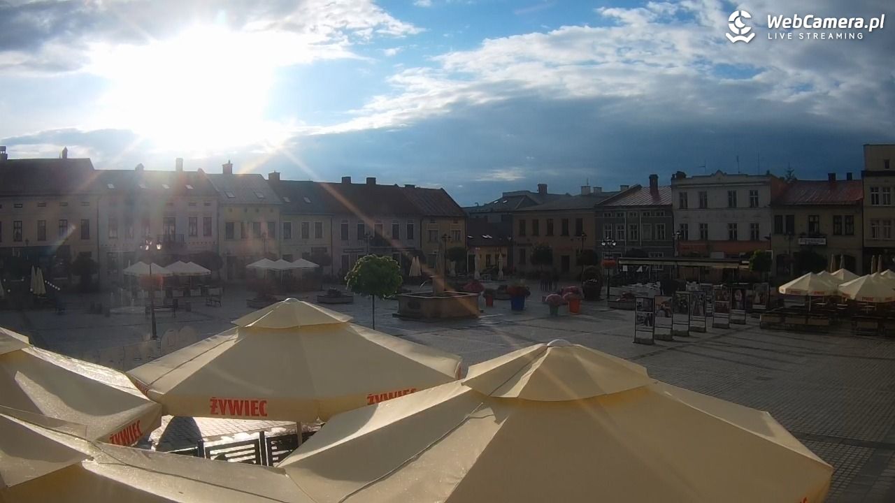 Żywiec - widok na Rynek - 23 lipiec 2026, 19:03