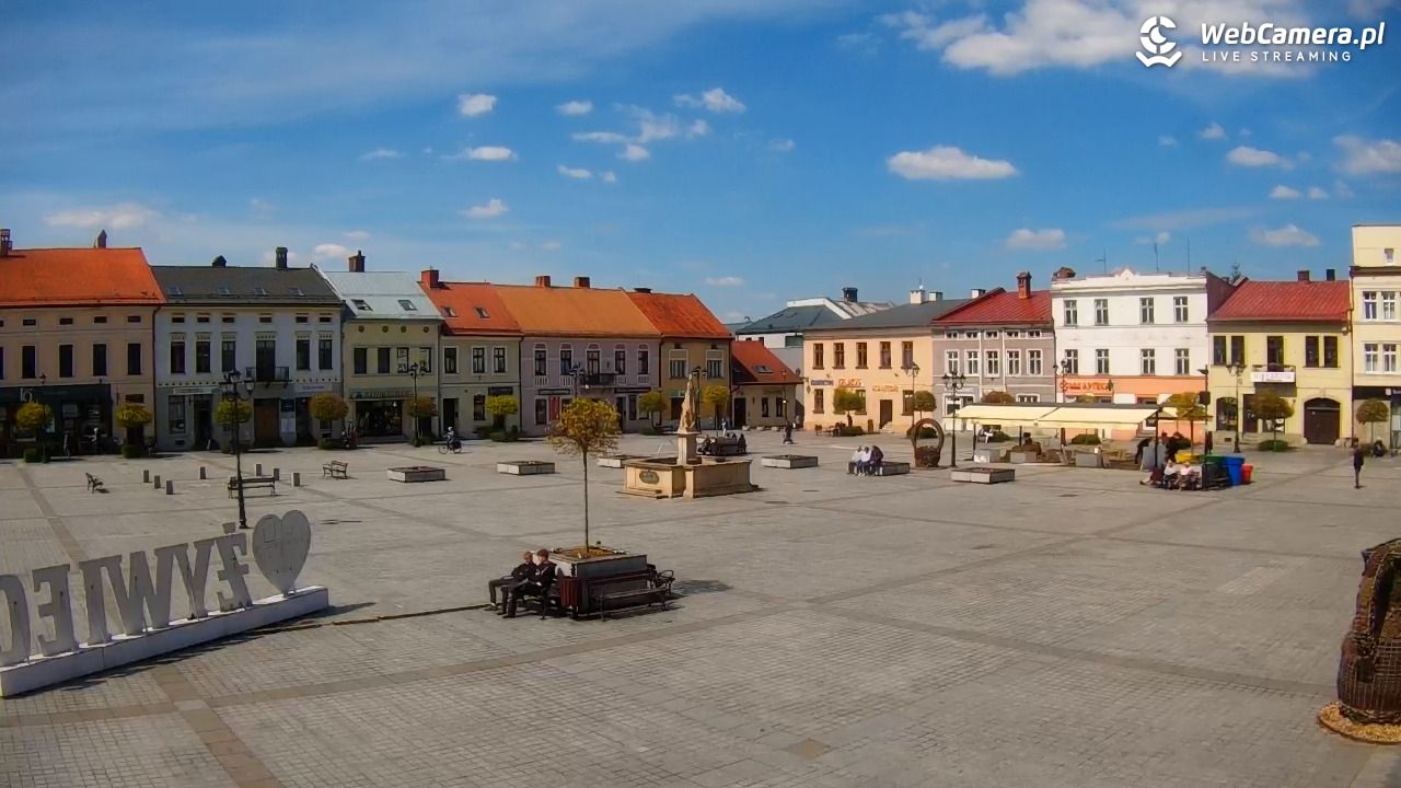 Żywiec - widok na Rynek - 22 kwiecień 2026, 12:33