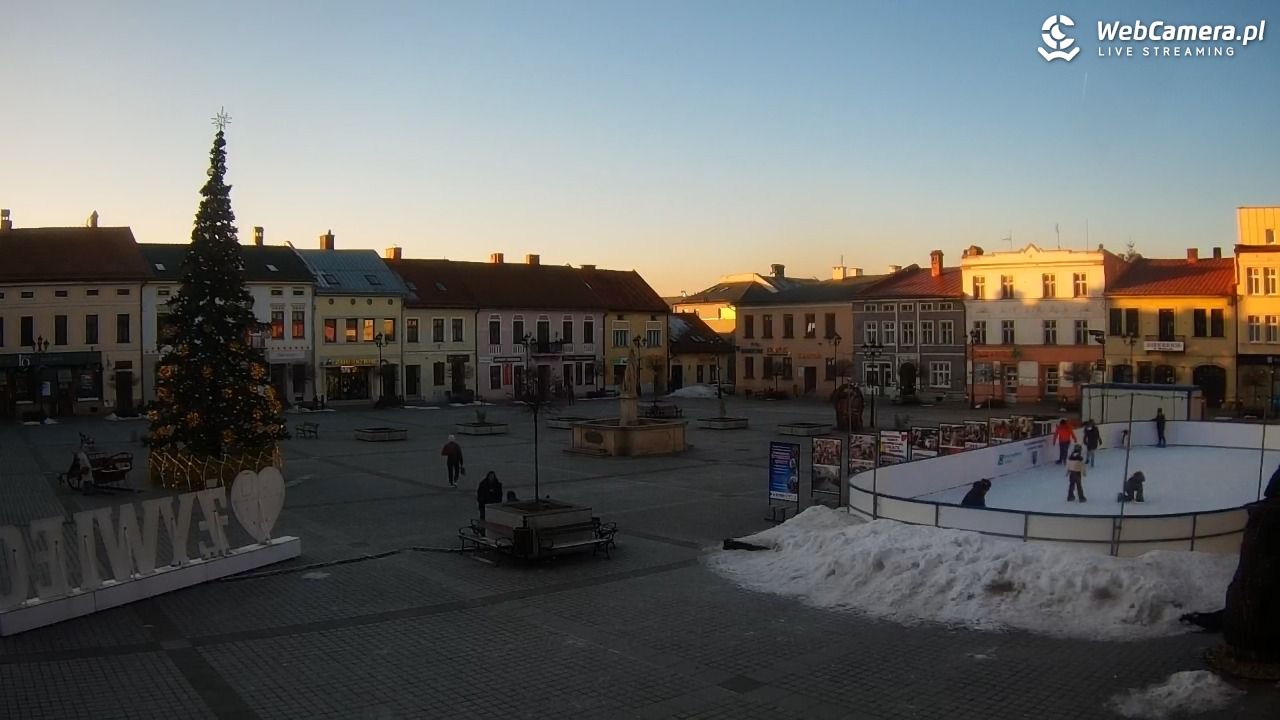 Żywiec - widok na Rynek - 19 styczeń 2026, 15:33