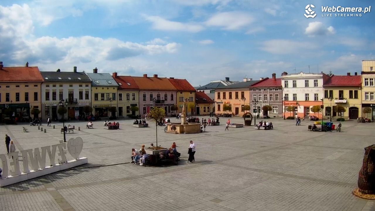 Żywiec - widok na Rynek - 19 kwiecień 2026, 14:34