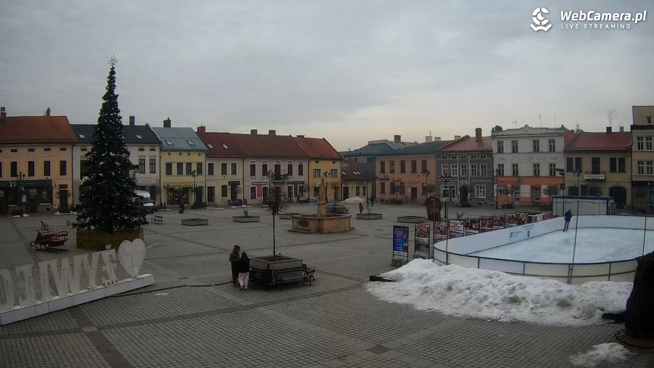 Żywiec - widok na Rynek - 22 styczeń 2026, 10:32