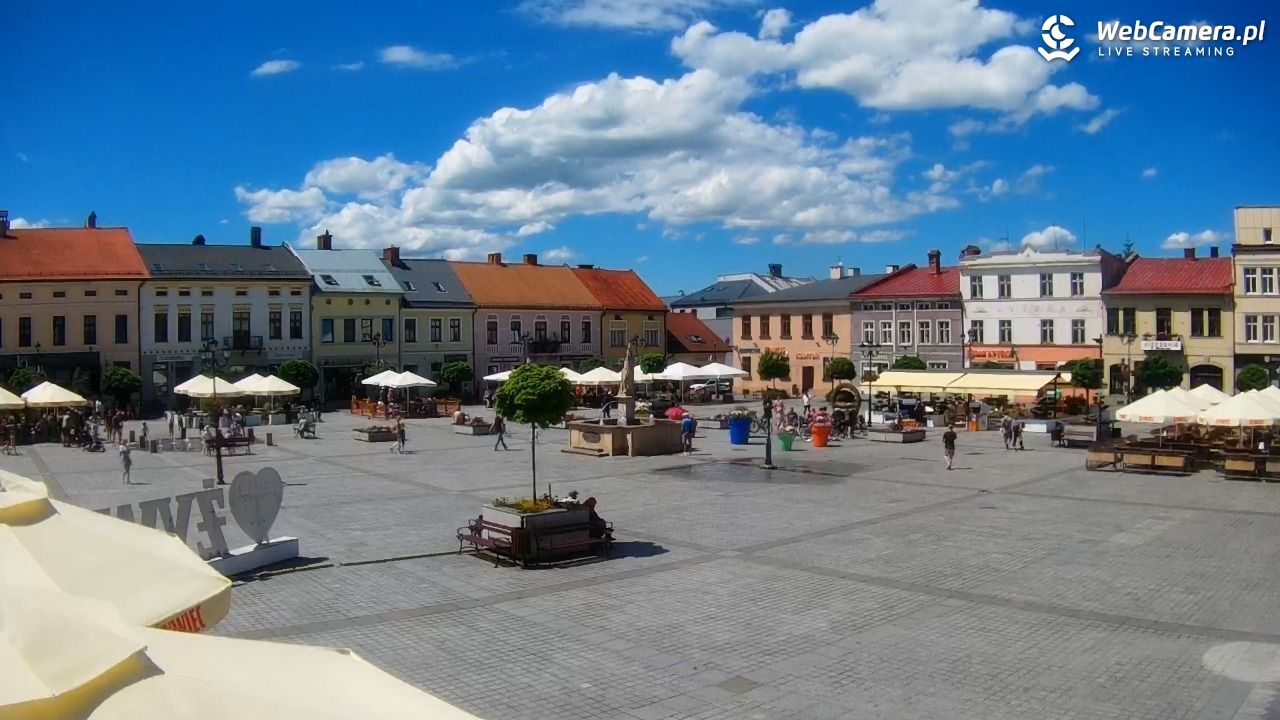 Żywiec - widok na Rynek - 06 czerwiec 2026, 13:39