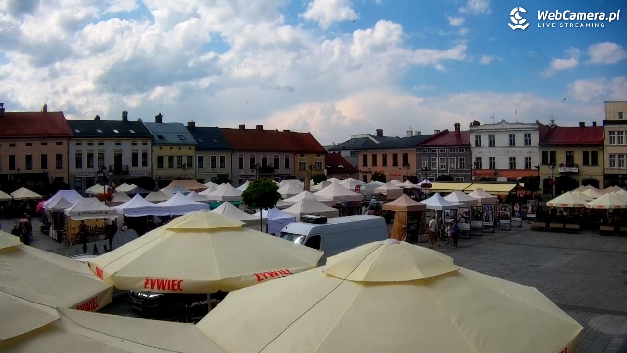 Żywiec - widok na Rynek - 19 lipiec 2026, 14:54