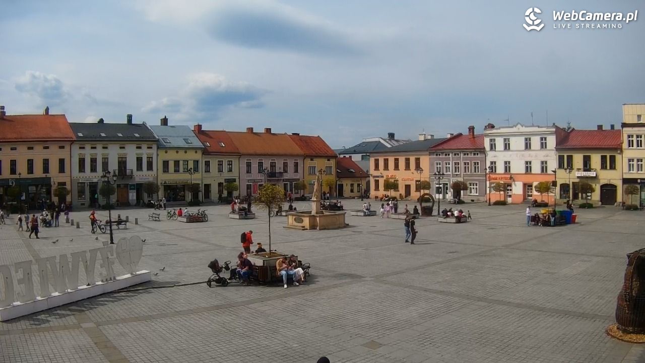 Żywiec - widok na Rynek - 19 kwiecień 2026, 14:04