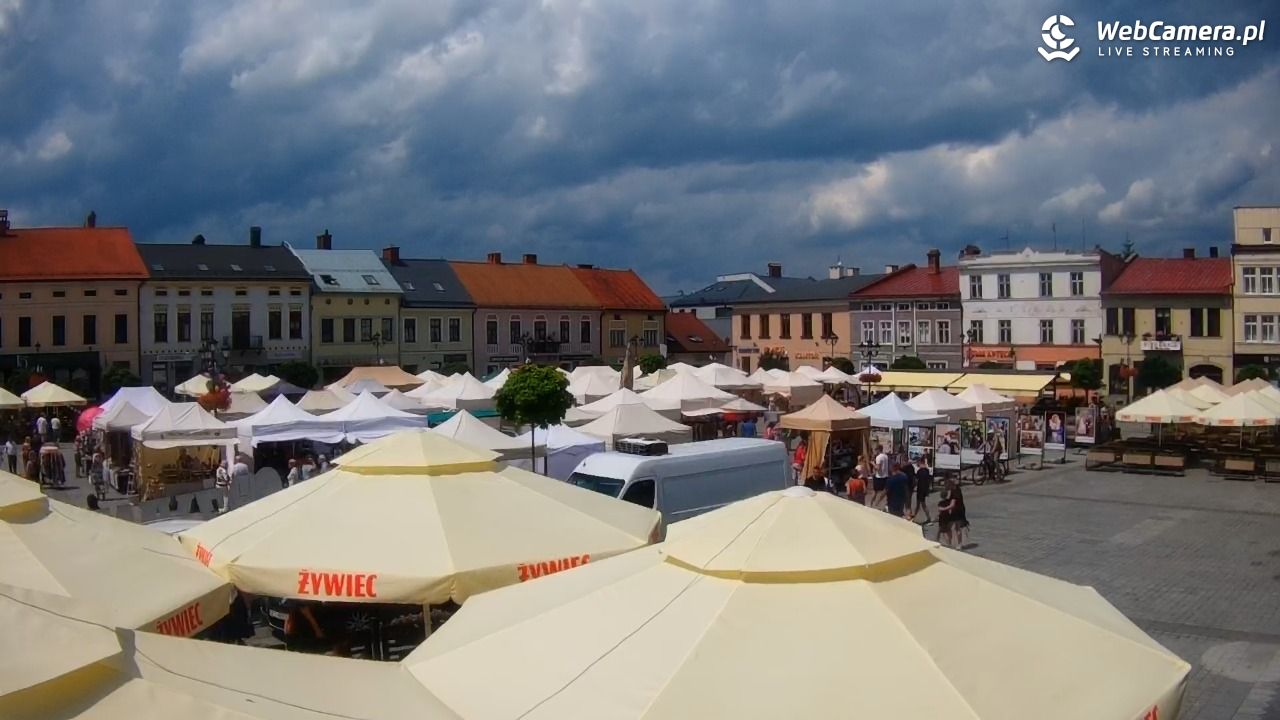 Żywiec - widok na Rynek - 19 lipiec 2026, 13:00