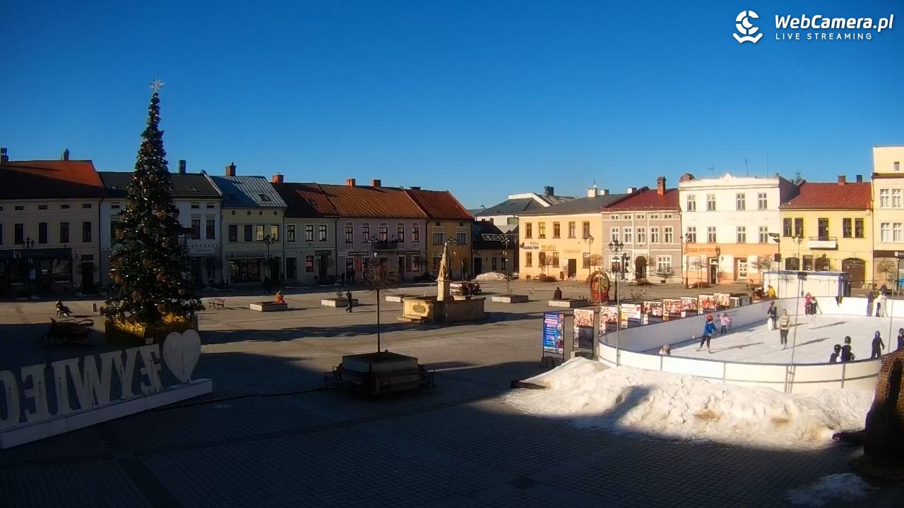 Żywiec - widok na Rynek - 21 styczeń 2026, 12:19