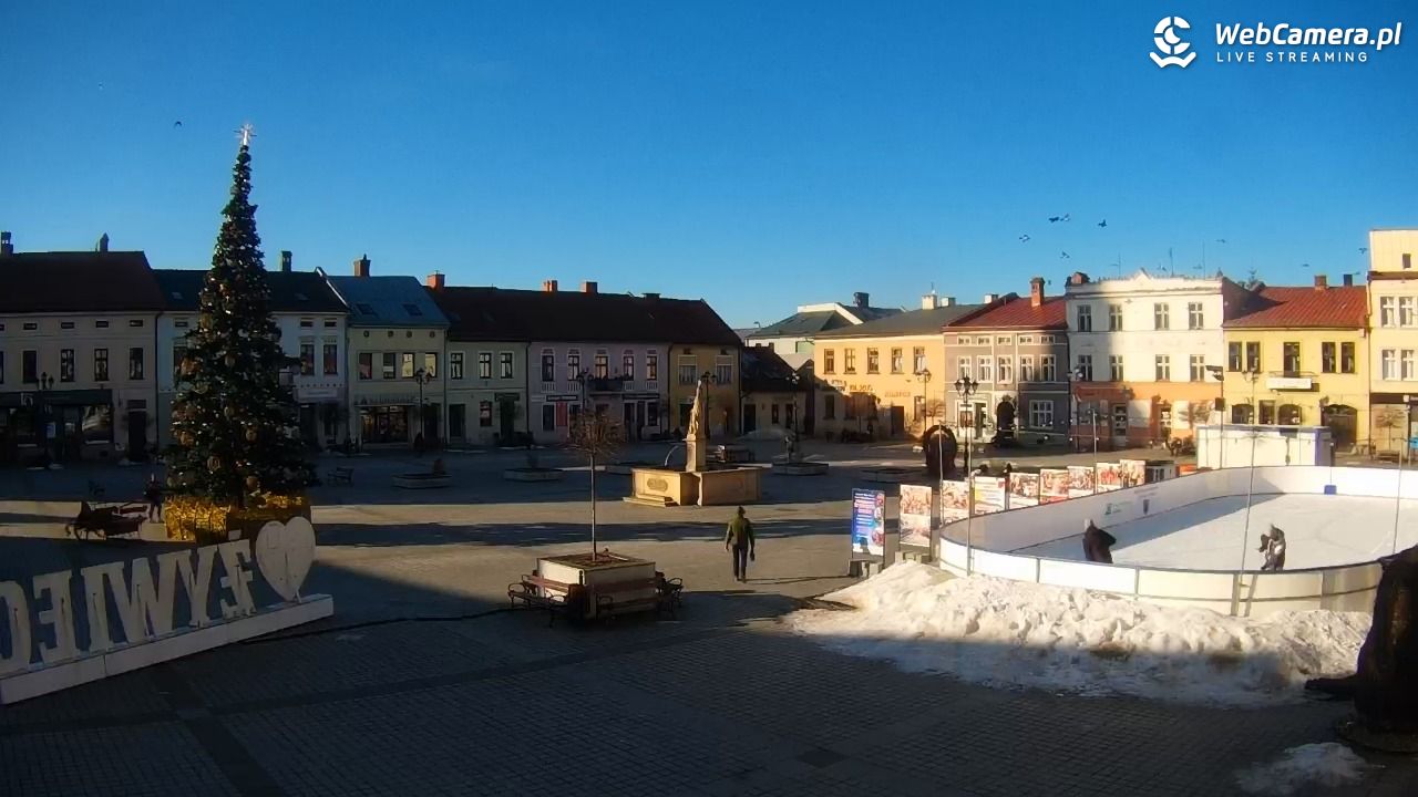 Żywiec - widok na Rynek - 21 styczeń 2026, 13:48