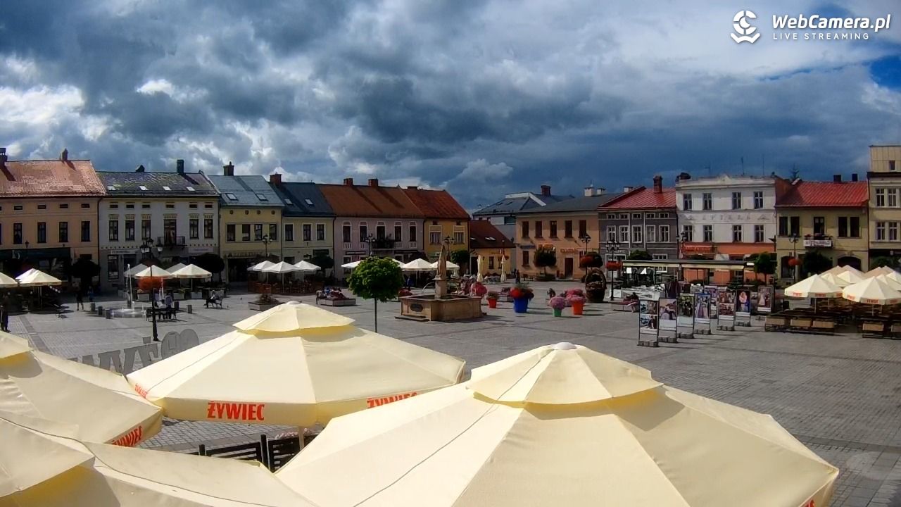Żywiec - widok na Rynek - 23 lipiec 2026, 16:01