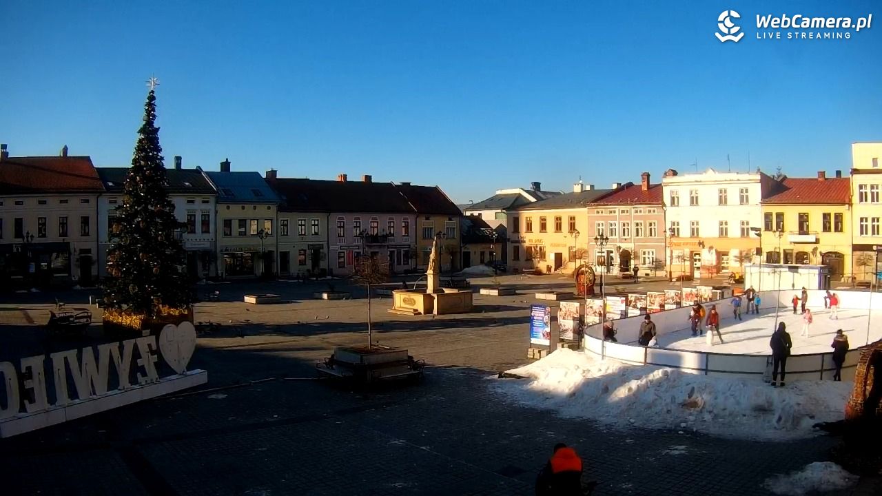 Żywiec - widok na Rynek - 18 styczeń 2026, 13:12