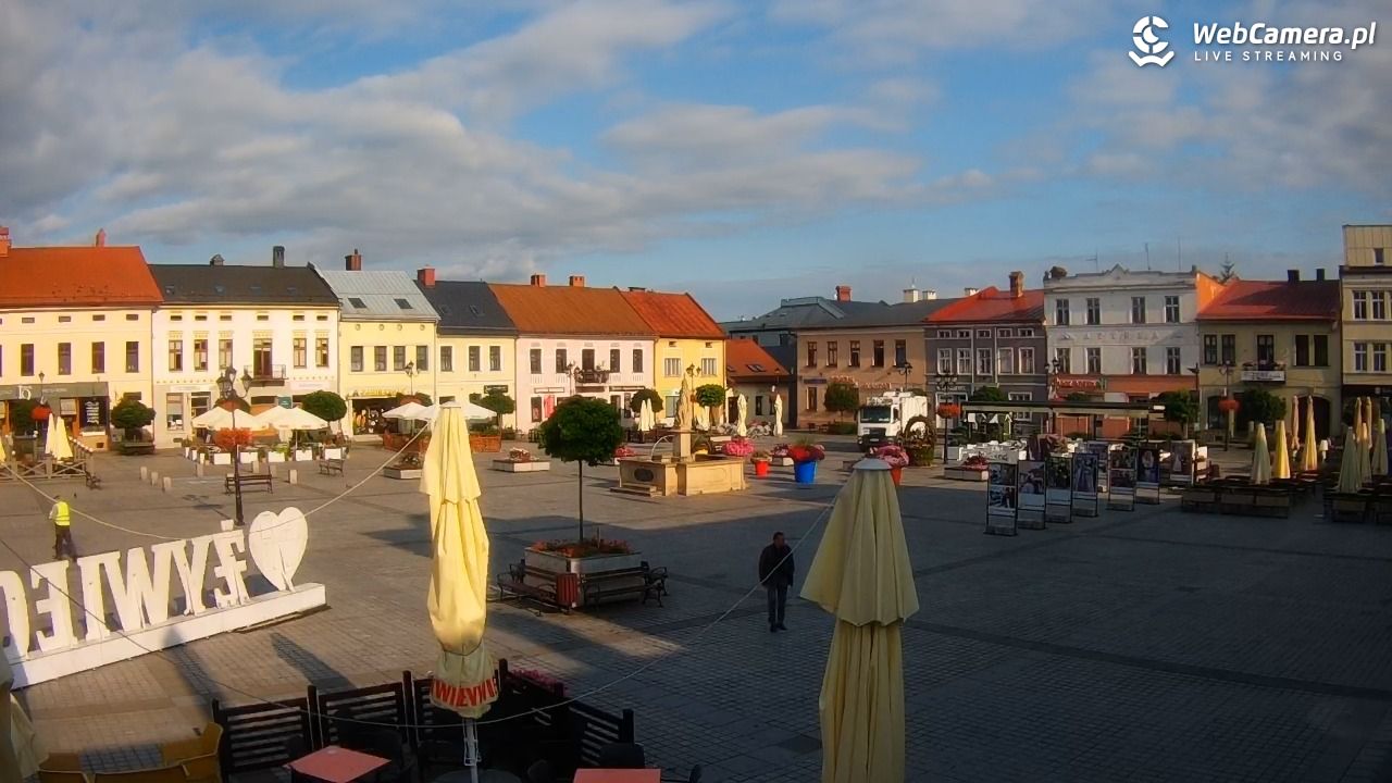 Żywiec - widok na Rynek - 23 lipiec 2026, 07:59
