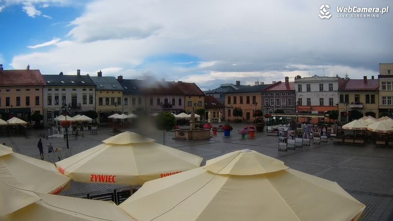 Żywiec - widok na Rynek - 23 lipiec 2026, 15:31