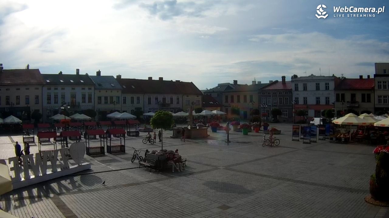 Żywiec - widok na Rynek - 24 lipiec 2025, 17:40