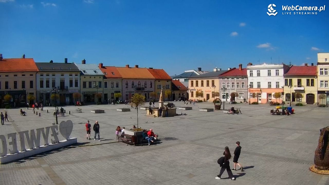 Żywiec - widok na Rynek - 18 kwiecień 2026, 13:10